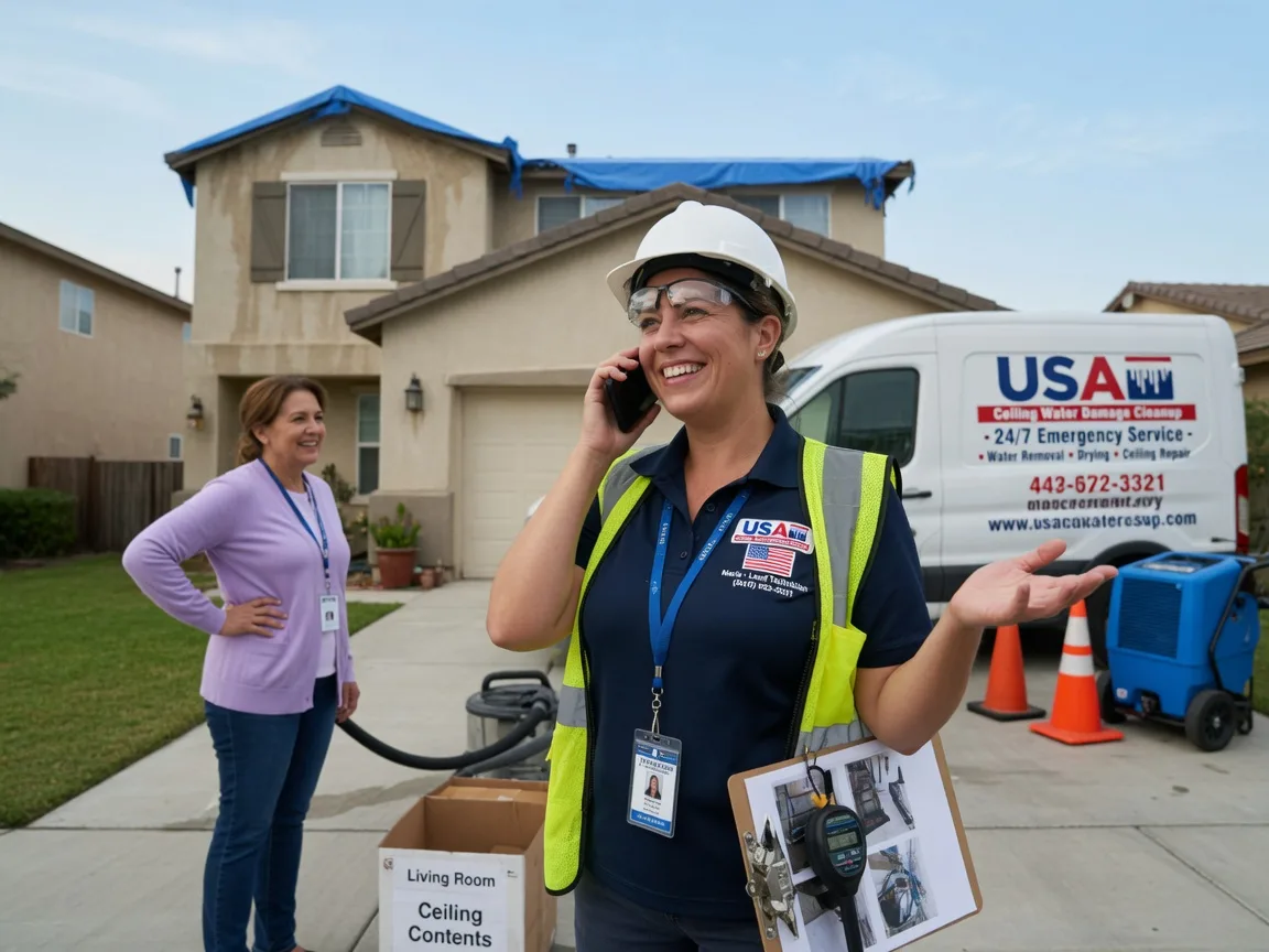 Ceiling Water Damage Restoration Mccausland, IA FAQs